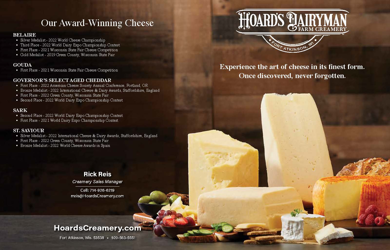 Click this image to download the Hoard's Creamery brochure.