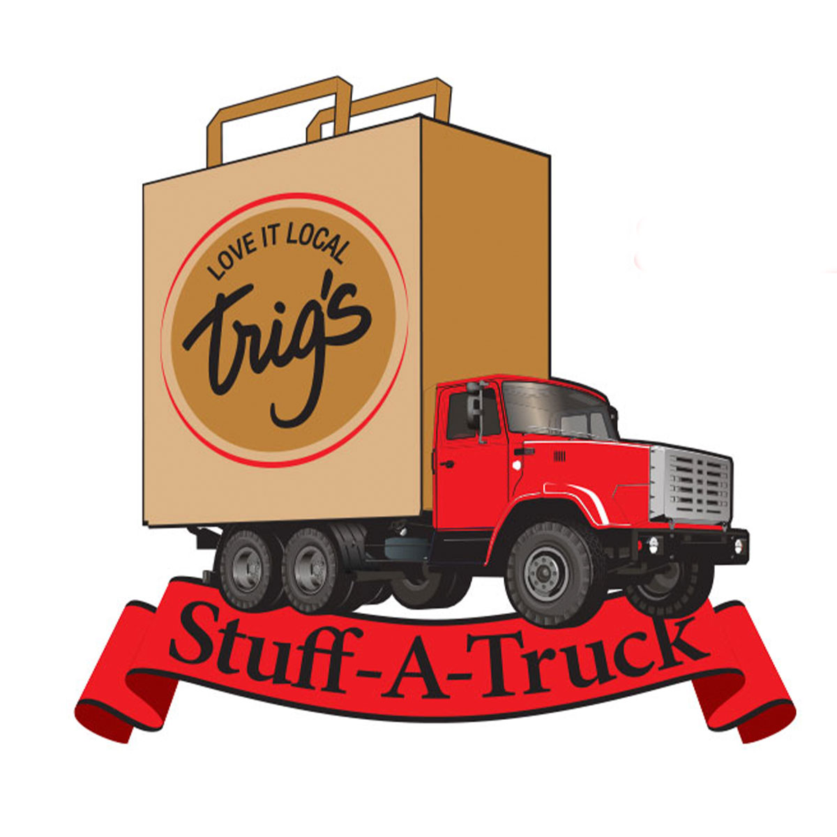 Trig's Stuff-A-Truck Logo image.