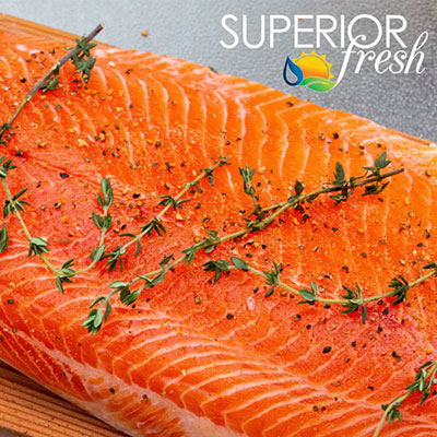 Superior Fresh Salmon Fillets $16.99/lb