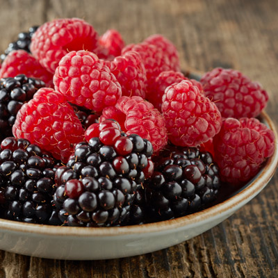 Blackberries or Raspberries 6 oz., 2/$6
