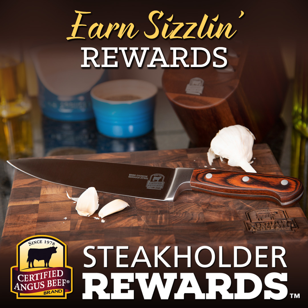 Click this image to sign up for the Certified Angus Beef Steakholder's Rewards program.