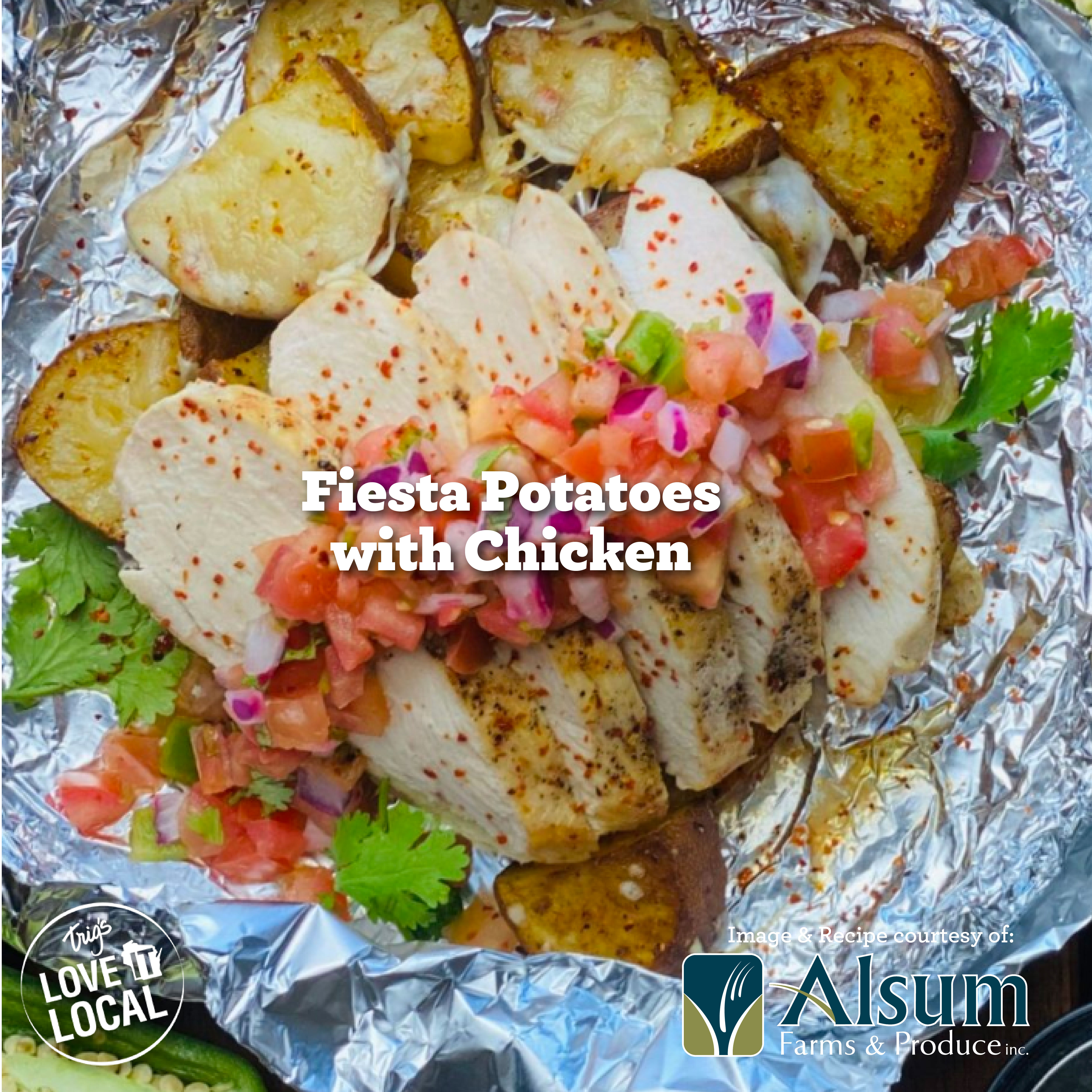 Click to view and download the recipe for Fiesta Potatoes with Chicken