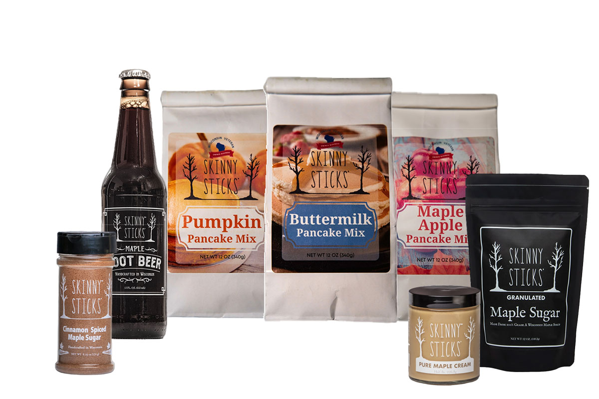 Image of the Skinny Sticks Maple Syrup Specialty Products