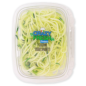 Image of Zucchini Spaghetti Noodles. Look for Crazy Fresh products in our Produce Department.