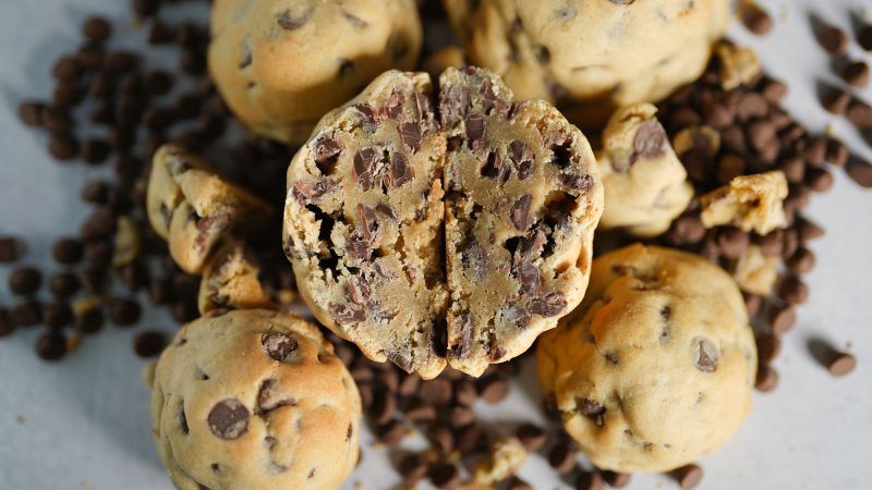 Image of the Crowd Pleaser Chocolate Chip Cookie available in Trig's Bakery.