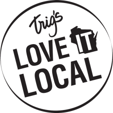 Trig's Love It Local Logo image